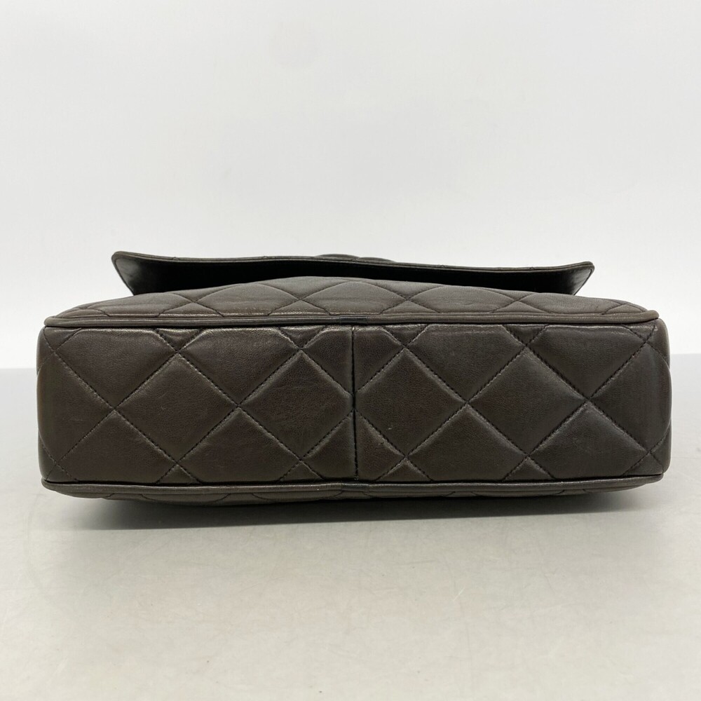 Chanel Matelassé Shoulder Bag, Lambskin, Black, Women's, P3195656 - Picture 3 of 12